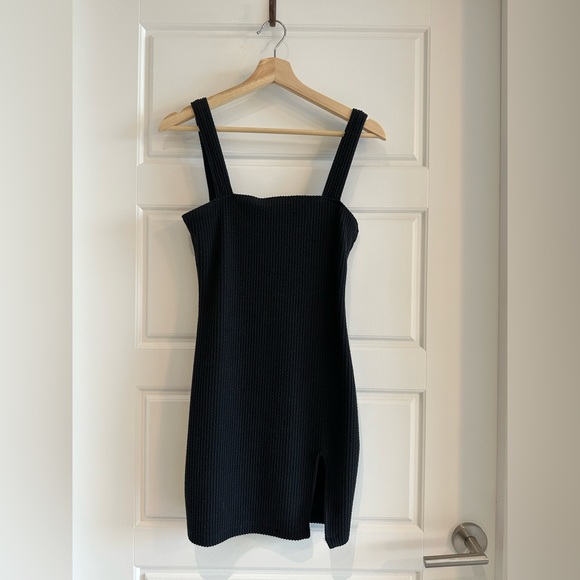 Motel Ribbed Mini Dress - Picture 2 of 3